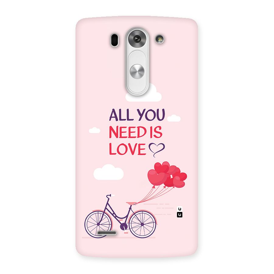 Cycle Of Love Back Case for LG G3 Beat