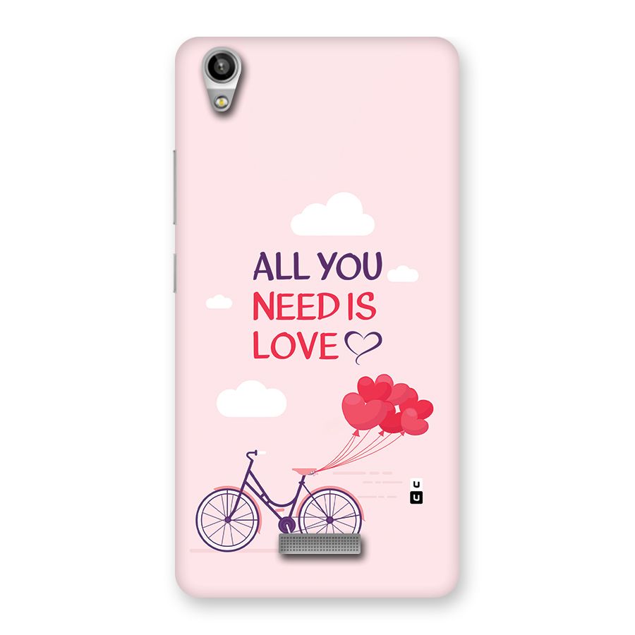 Cycle Of Love Back Case for Lava Pixel V1