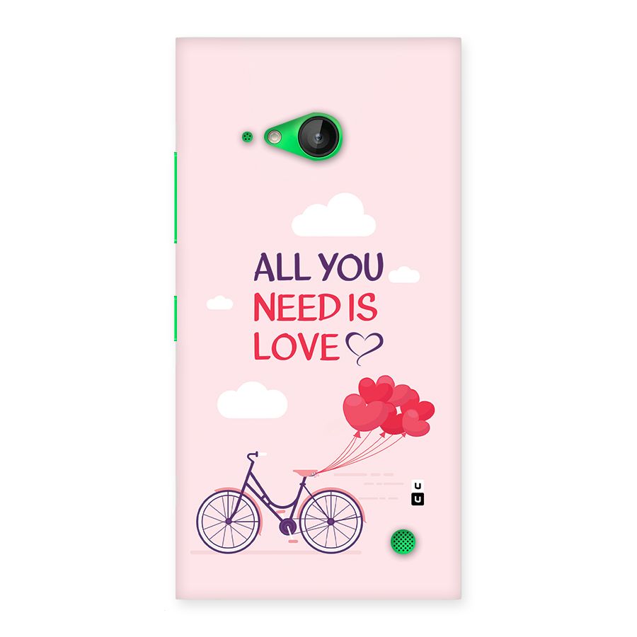 Cycle Of Love Back Case for Lumia 730