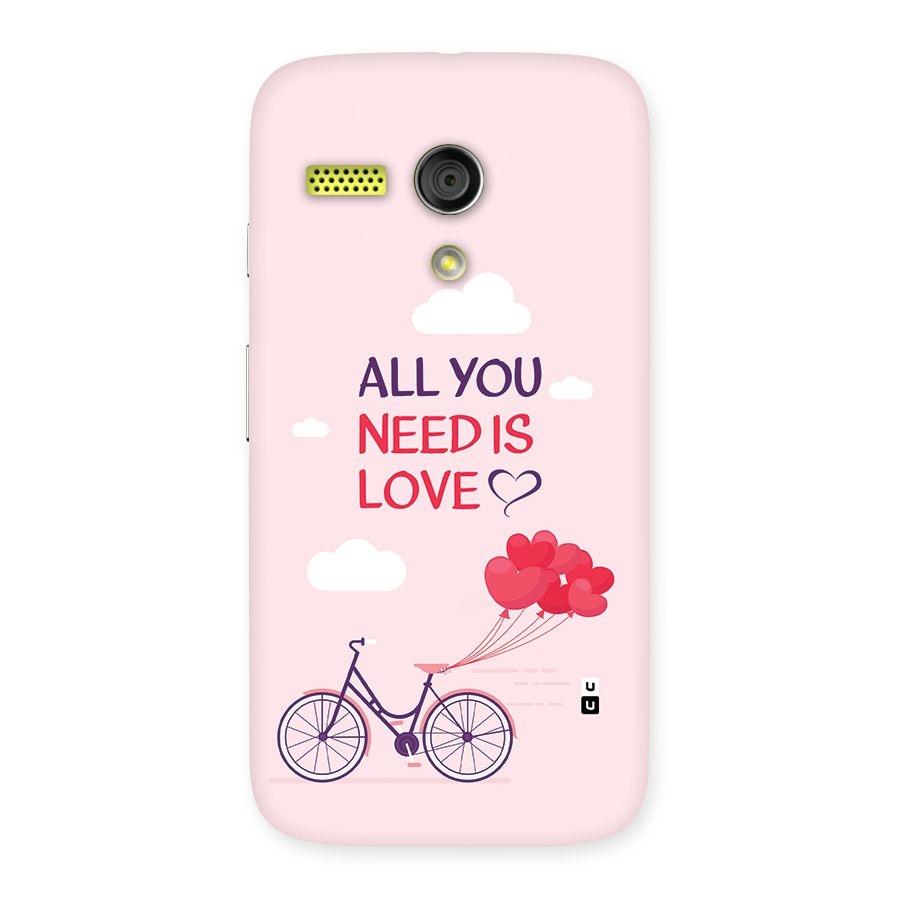 Cycle Of Love Back Case for Moto G