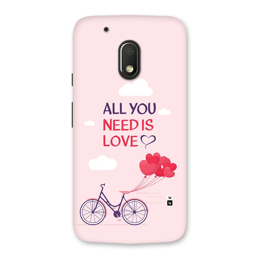 Cycle Of Love Back Case for Moto G4 Play