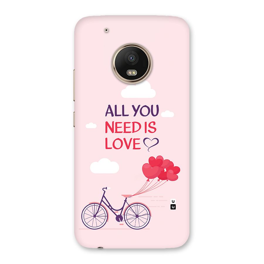Cycle Of Love Back Case for Moto G5 Plus
