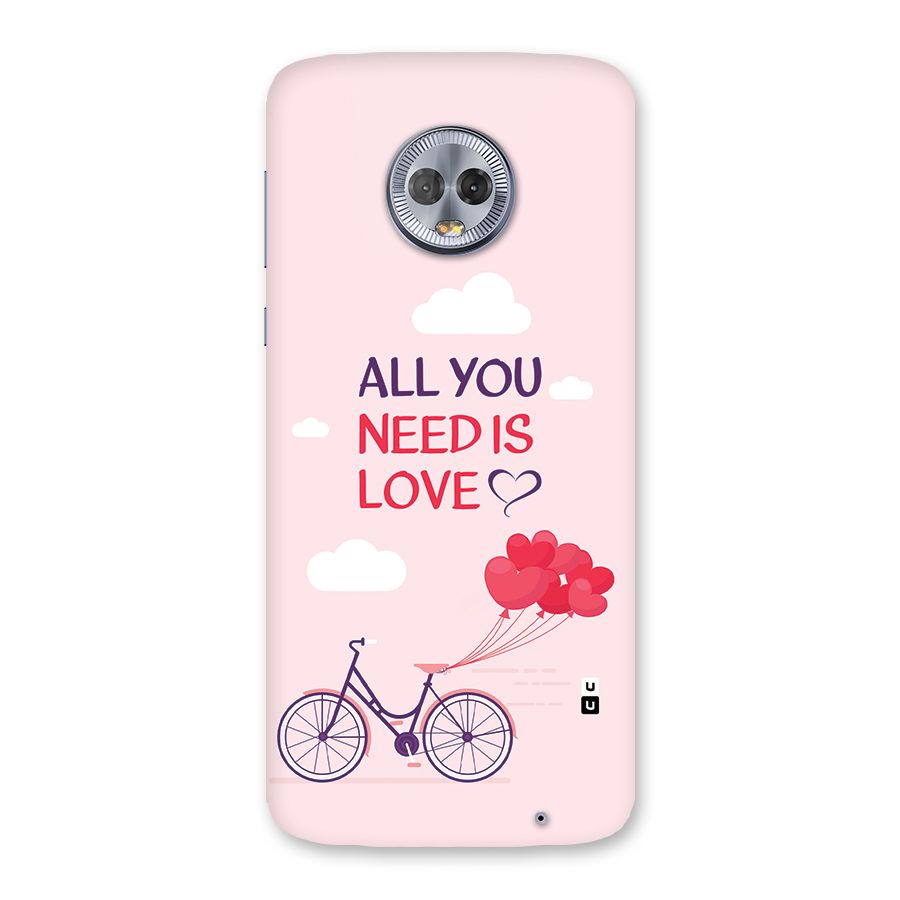 Cycle Of Love Back Case for Moto G6 Plus