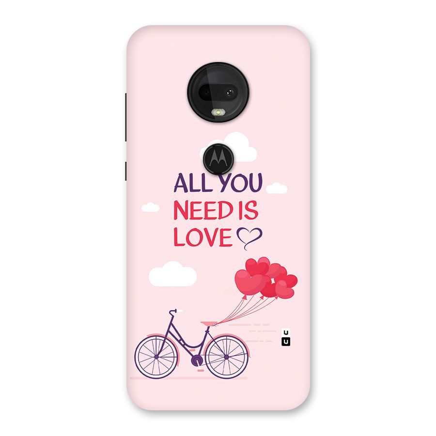Cycle Of Love Back Case for Moto G7