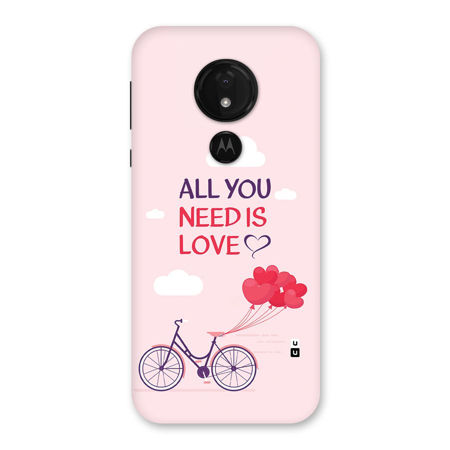 Cycle Of Love Back Case for Moto G7 Power