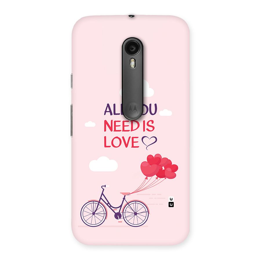 Cycle Of Love Back Case for Moto G Turbo