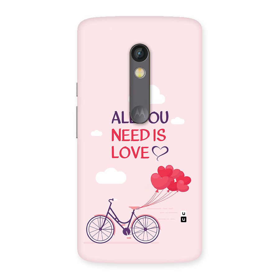 Cycle Of Love Back Case for Moto X Play