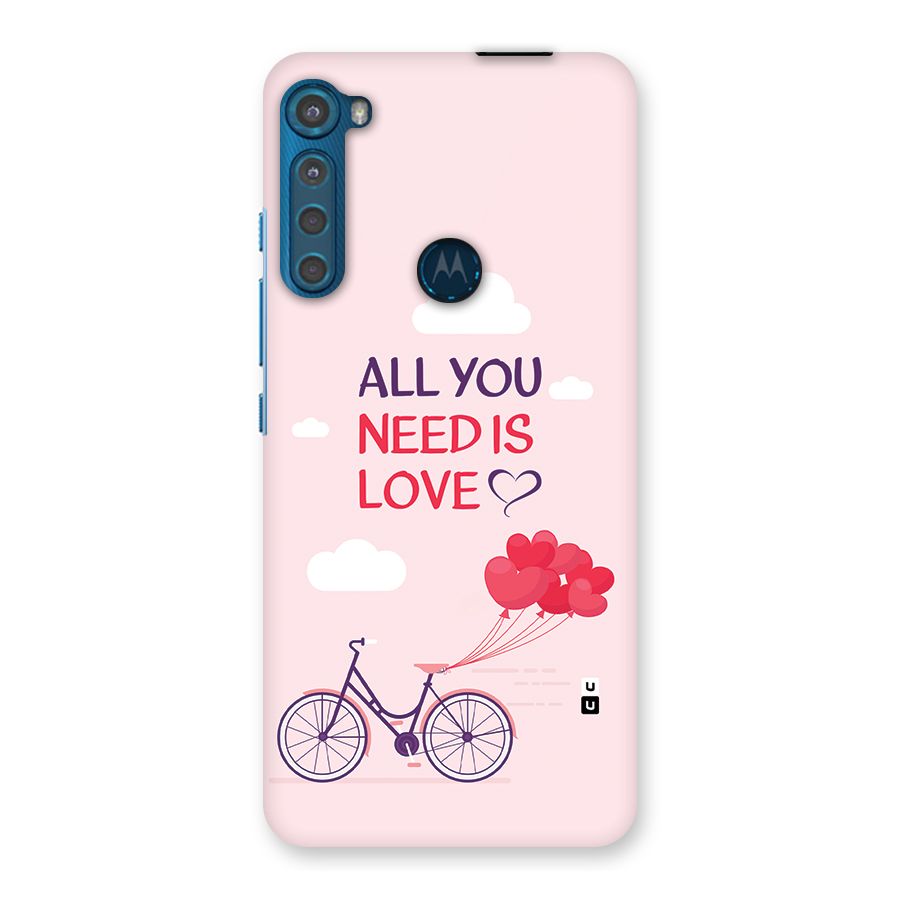 Cycle Of Love Back Case for Motorola One Fusion Plus