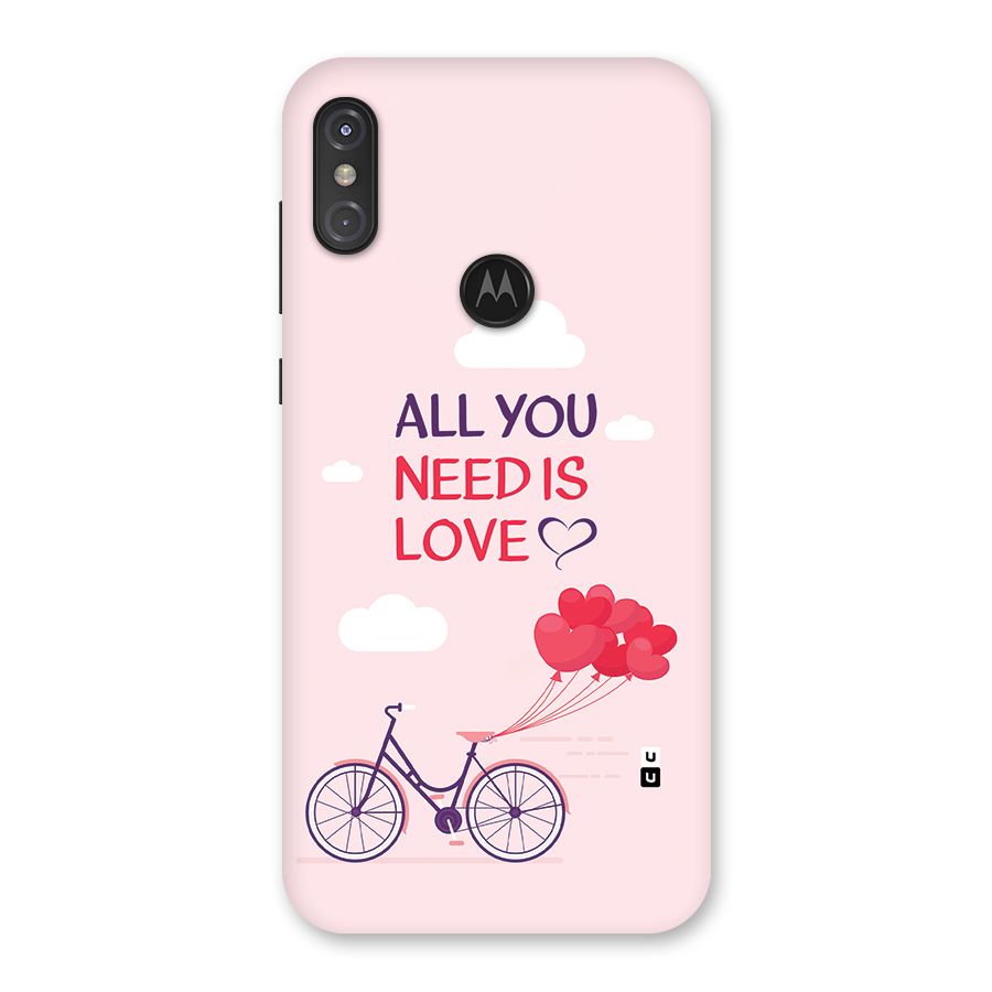 Cycle Of Love Back Case for Motorola One Power