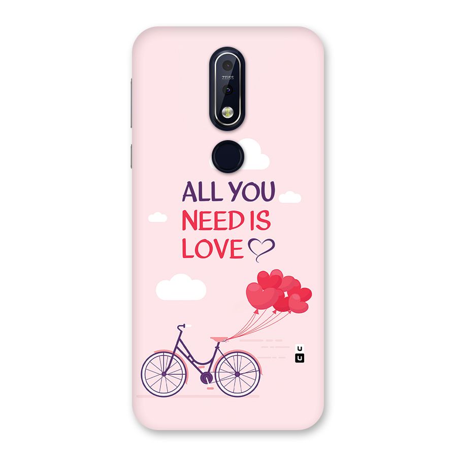 Cycle Of Love Back Case for Nokia 7.1