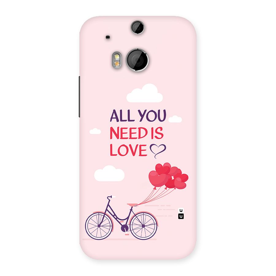 Cycle Of Love Back Case for One M8