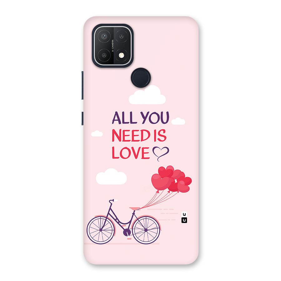 Cycle Of Love Back Case for Oppo A15s