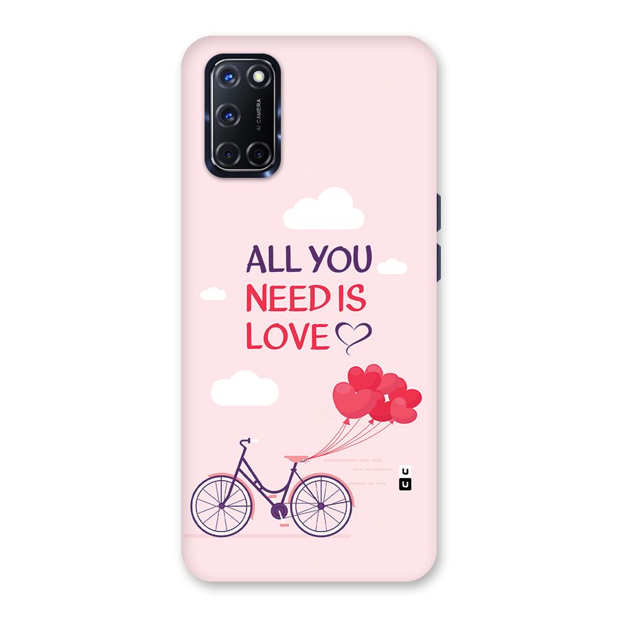 Cycle Of Love Back Case for Oppo A52