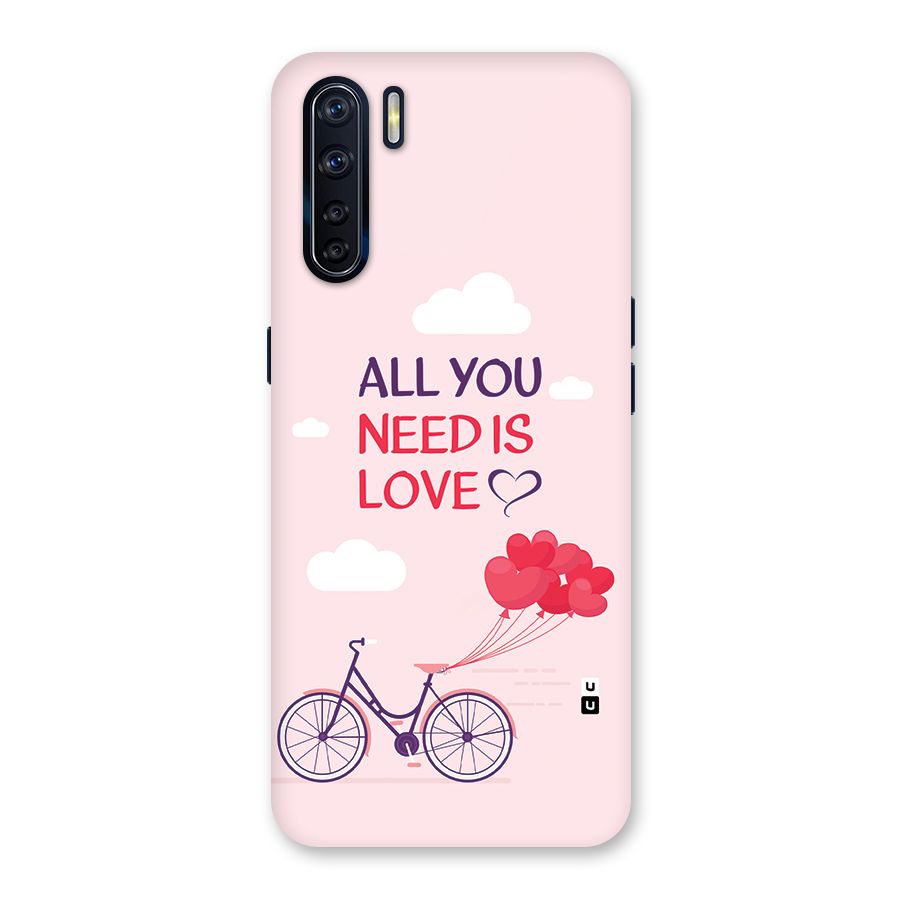 Cycle Of Love Back Case for Oppo F15