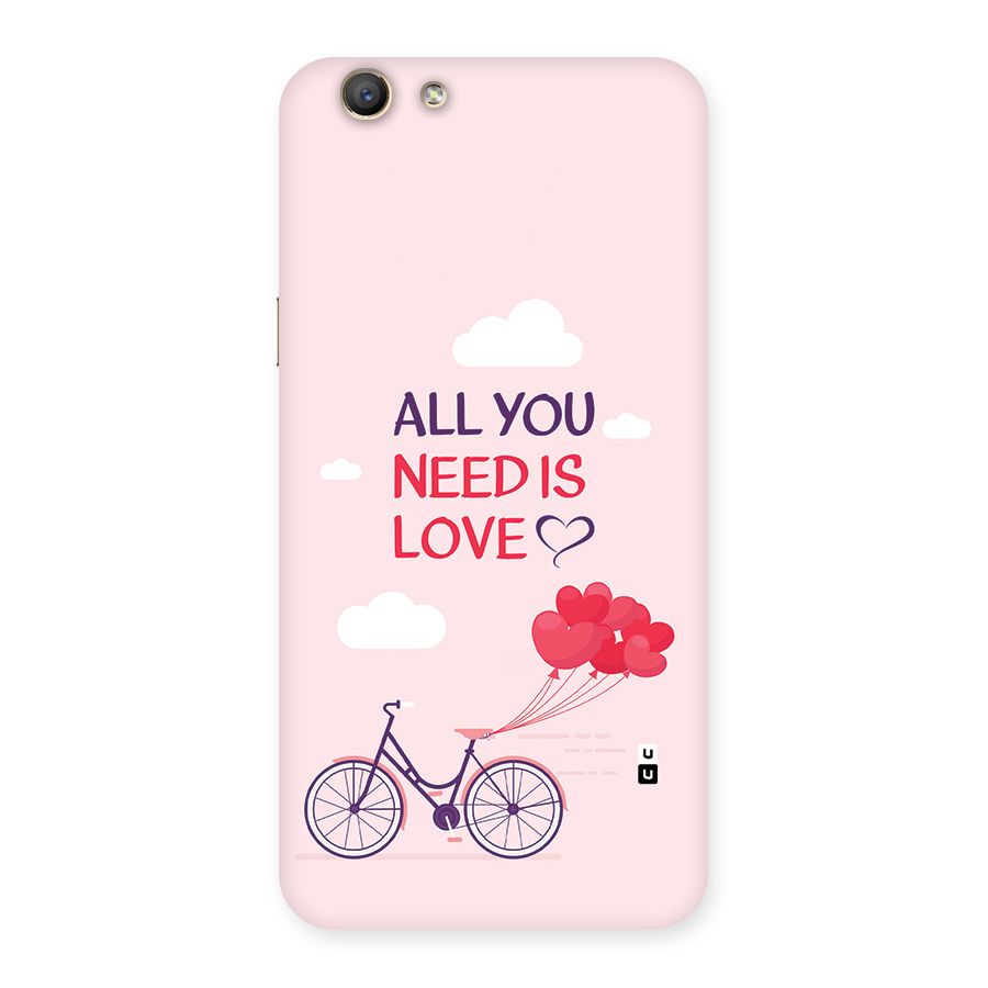 Cycle Of Love Back Case for Oppo F1s