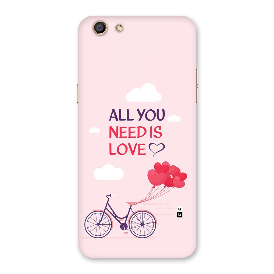 Cycle Of Love Back Case for Oppo F3