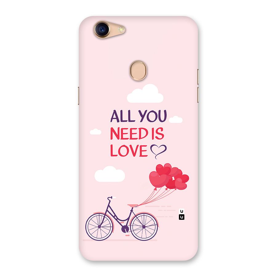 Cycle Of Love Back Case for Oppo F5