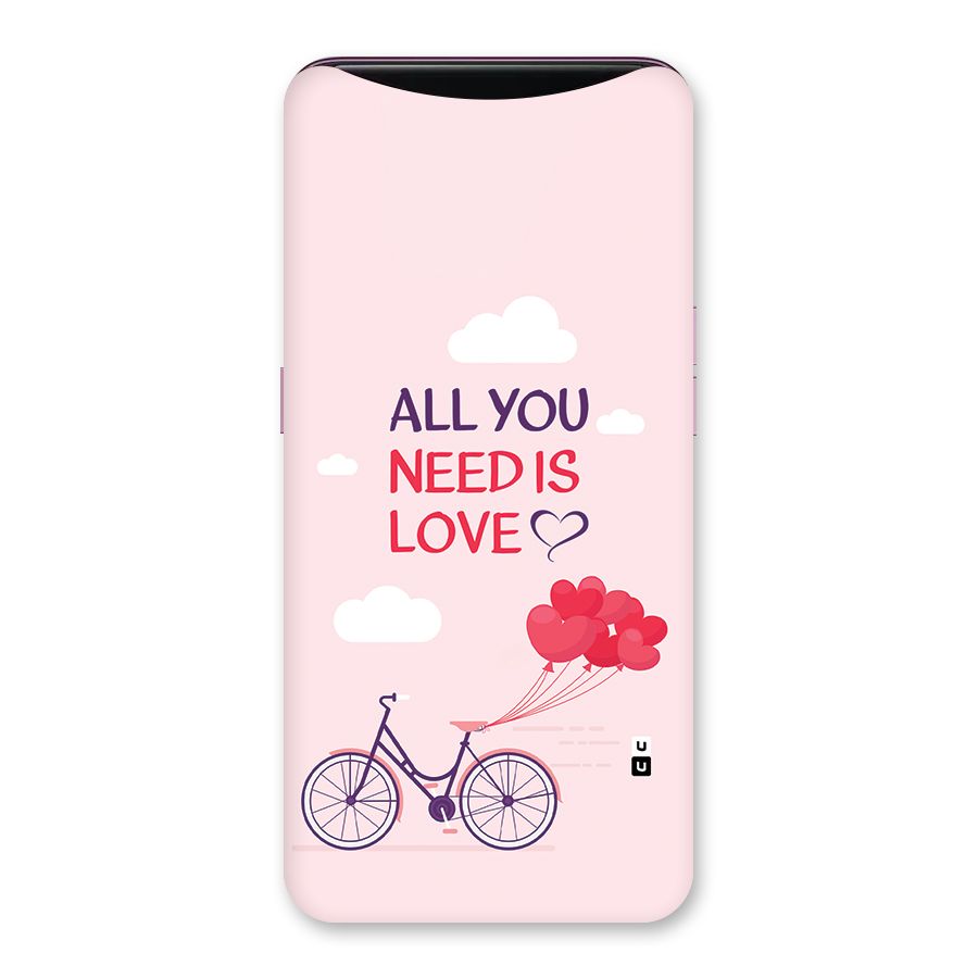 Cycle Of Love Back Case for Oppo Find X