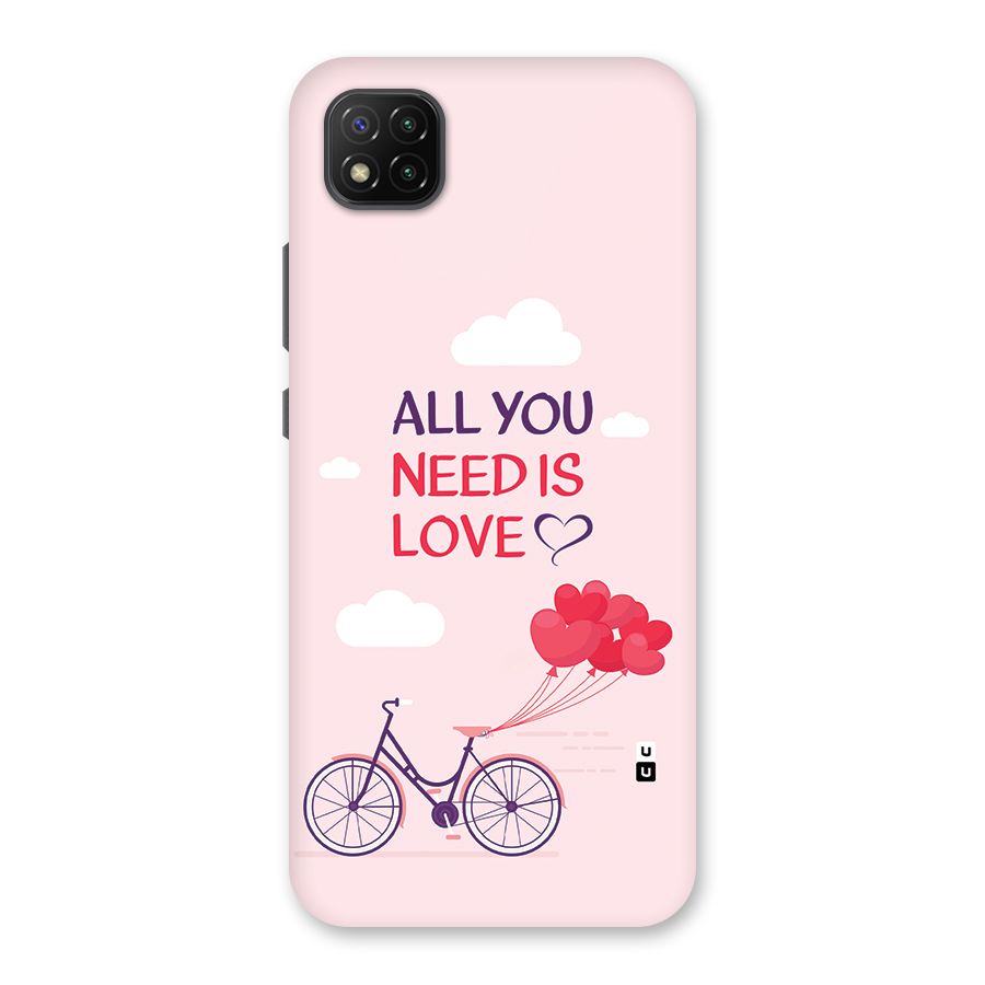 Cycle Of Love Back Case for Poco C3