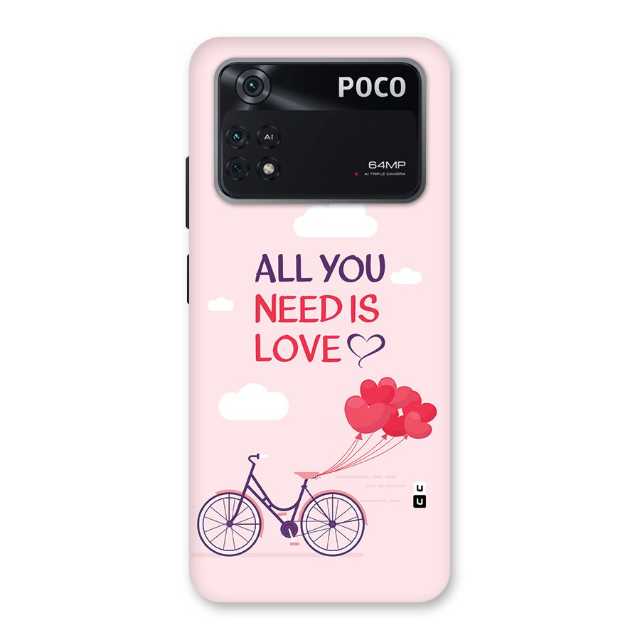 Cycle Of Love Back Case for Poco M4 Pro 4G