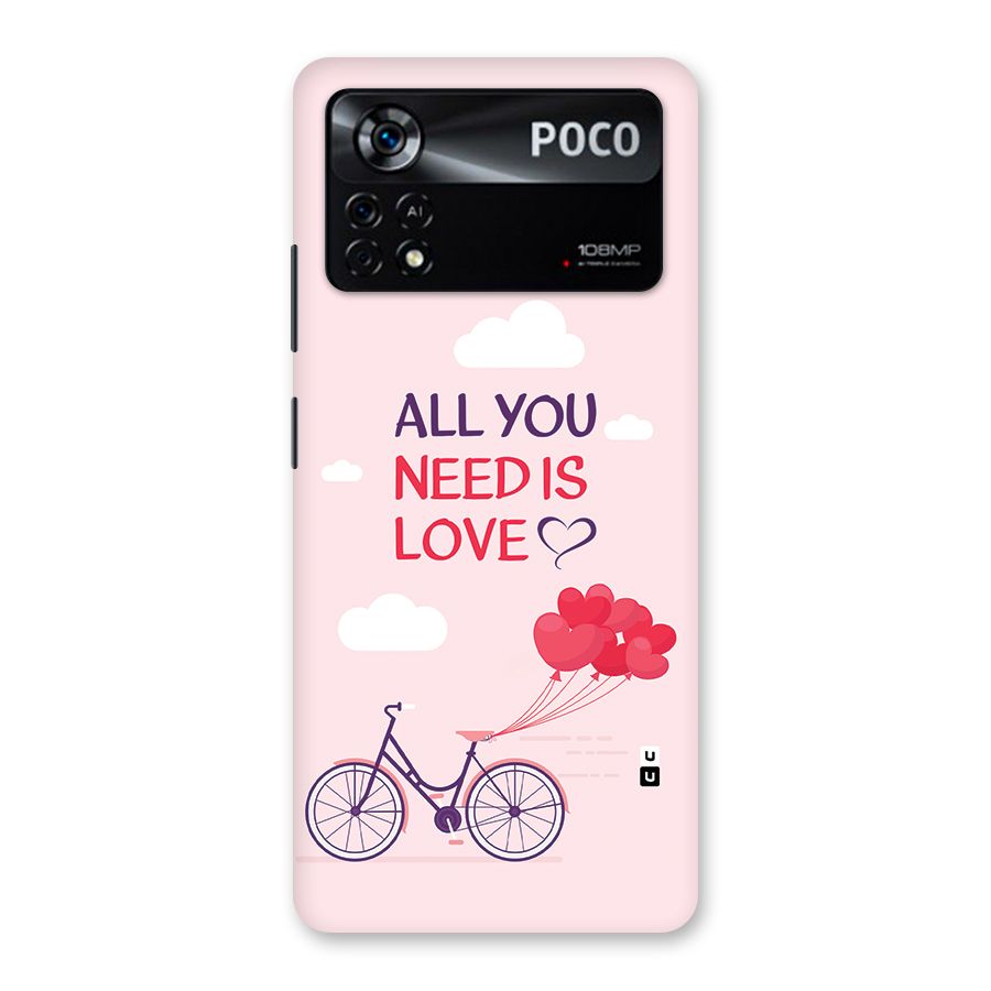 Cycle Of Love Back Case for Poco X4 Pro 5G