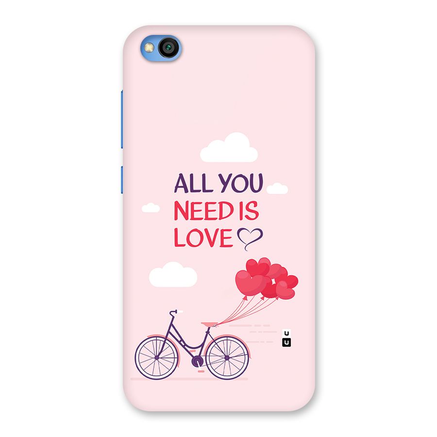 Cycle Of Love Back Case for Redmi Go