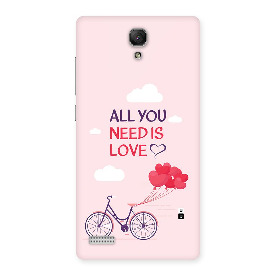 Cycle Of Love Back Case for Redmi Note