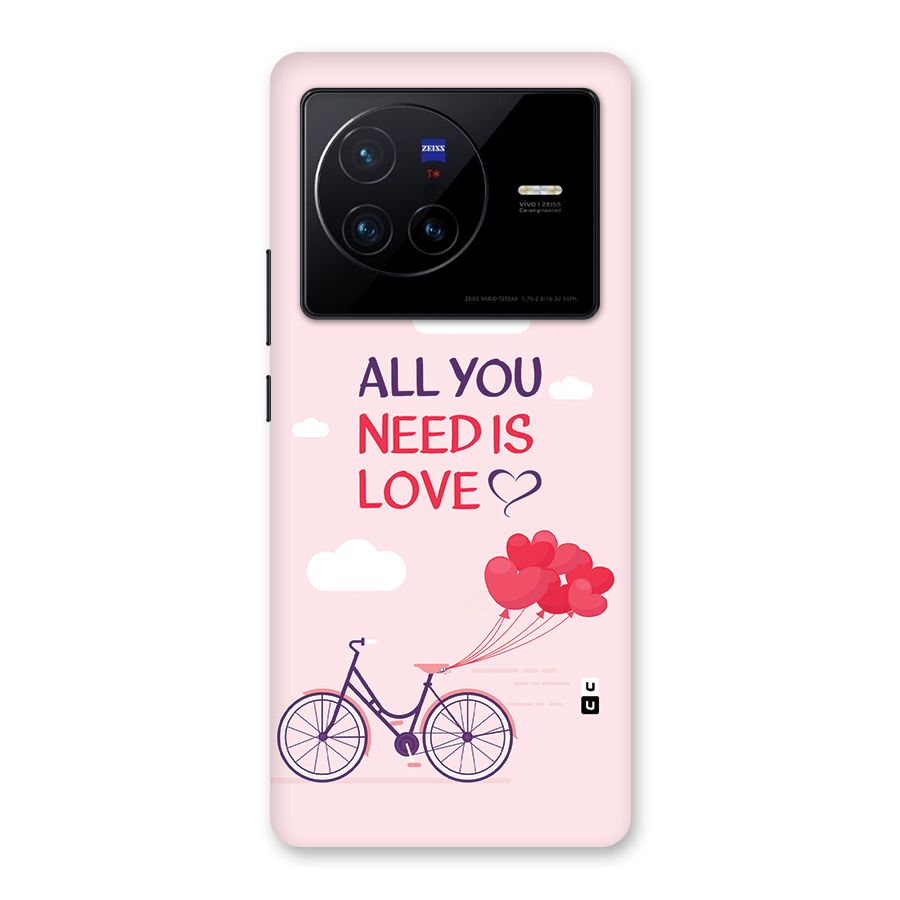Cycle Of Love Back Case for Vivo X80