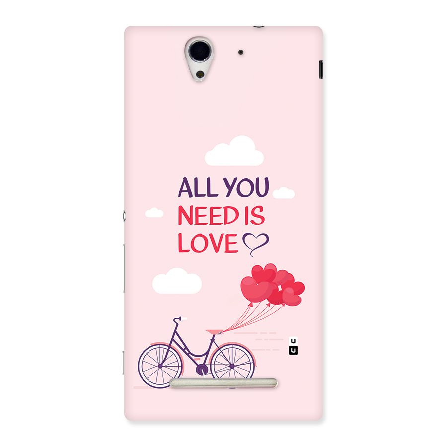 Cycle Of Love Back Case for Xperia C3