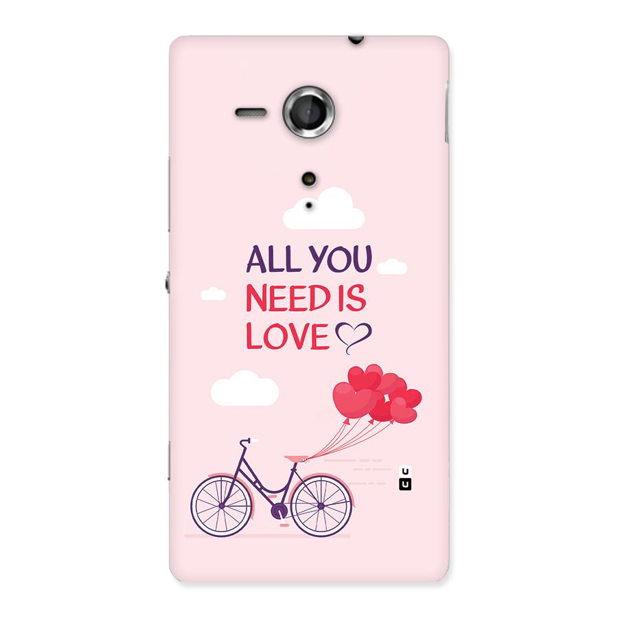 Cycle Of Love Back Case for Xperia Sp