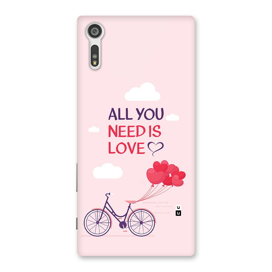 Cycle Of Love Back Case for Xperia XZ