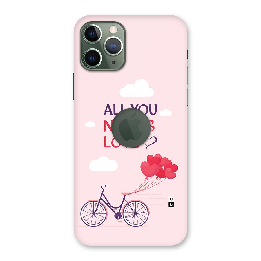 Cycle Of Love Back Case for iPhone 11 Pro Logo Cut