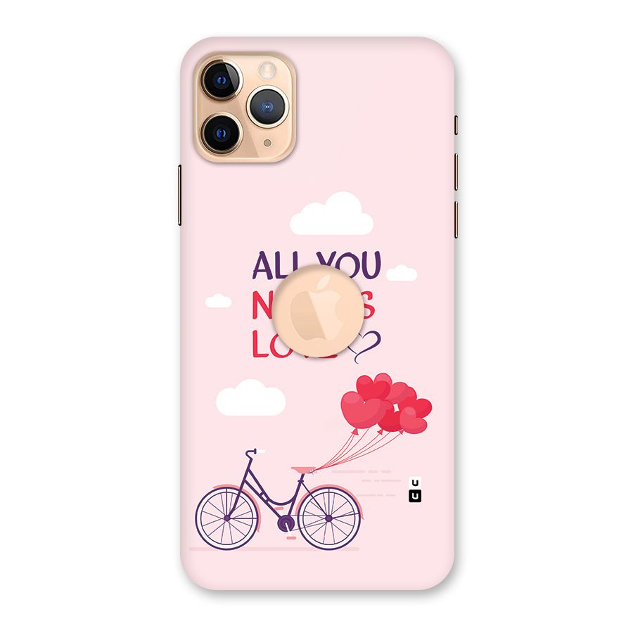 Cycle Of Love Back Case for iPhone 11 Pro Max Logo Cut