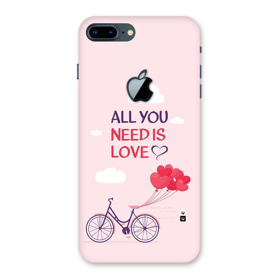 Cycle Of Love Back Case for iPhone 7 Plus Apple Cut