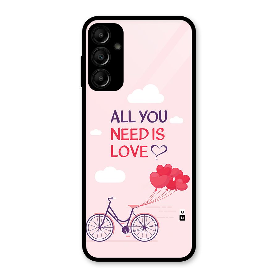 Cycle Of Love Glass Back Case for Galaxy A14 5G
