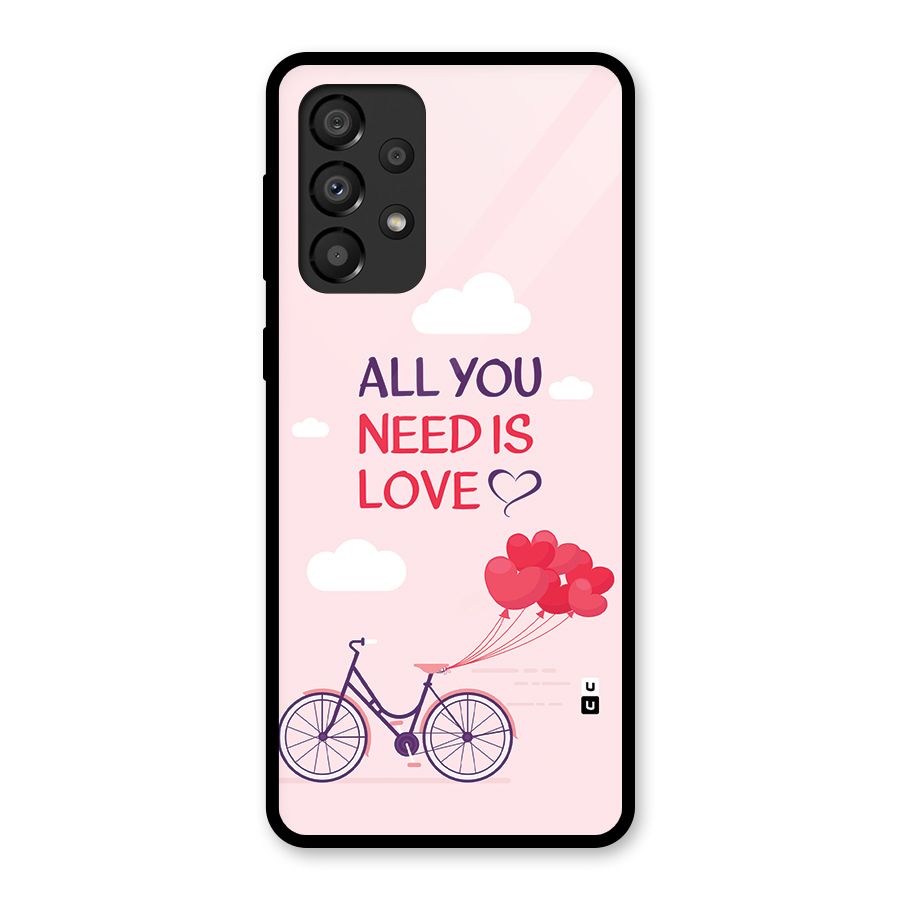Cycle Of Love Glass Back Case for Galaxy A33 5G