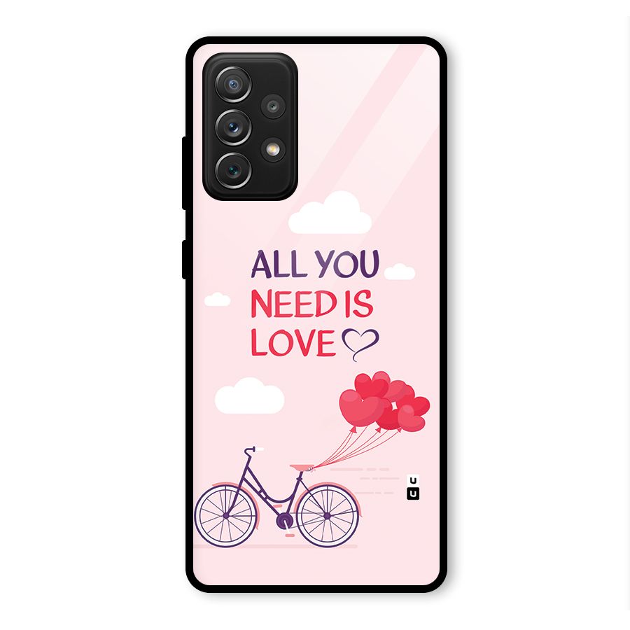 Cycle Of Love Glass Back Case for Galaxy A72
