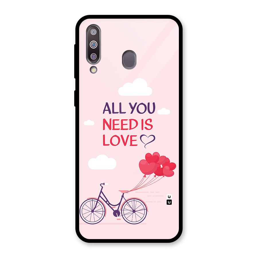 Cycle Of Love Glass Back Case for Galaxy M30