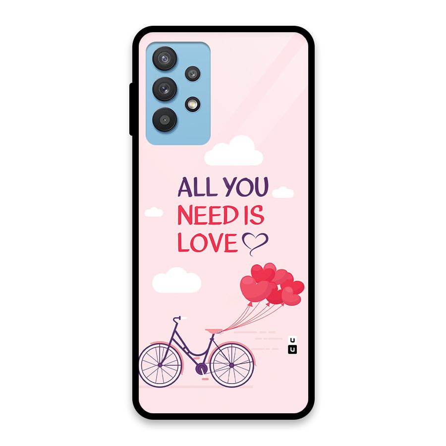 Cycle Of Love Glass Back Case for Galaxy M32 5G