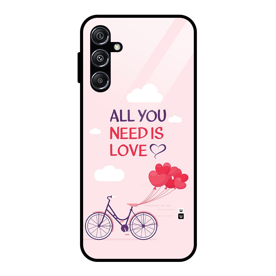 Cycle Of Love Glass Back Case for Galaxy M34 5G