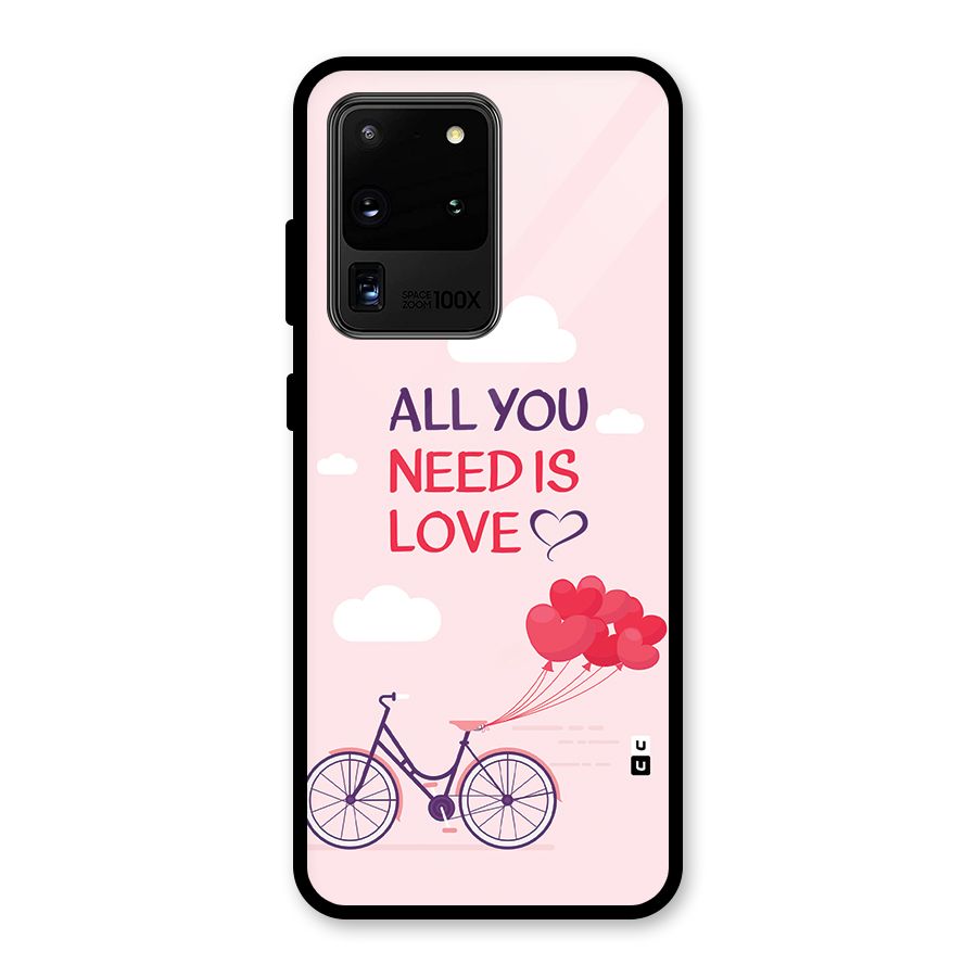 Cycle Of Love Glass Back Case for Galaxy S20 Ultra