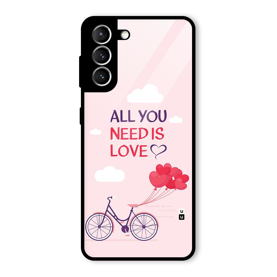 Cycle Of Love Glass Back Case for Galaxy S21 5G