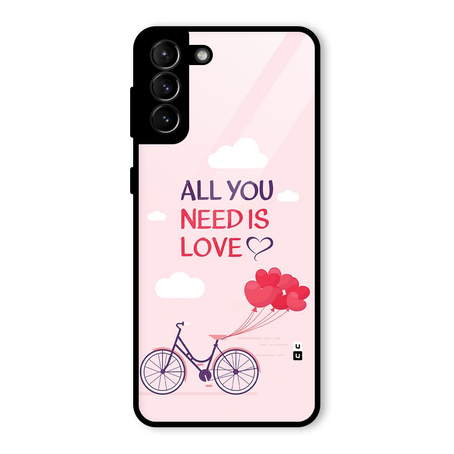Cycle Of Love Glass Back Case for Galaxy S21 Plus