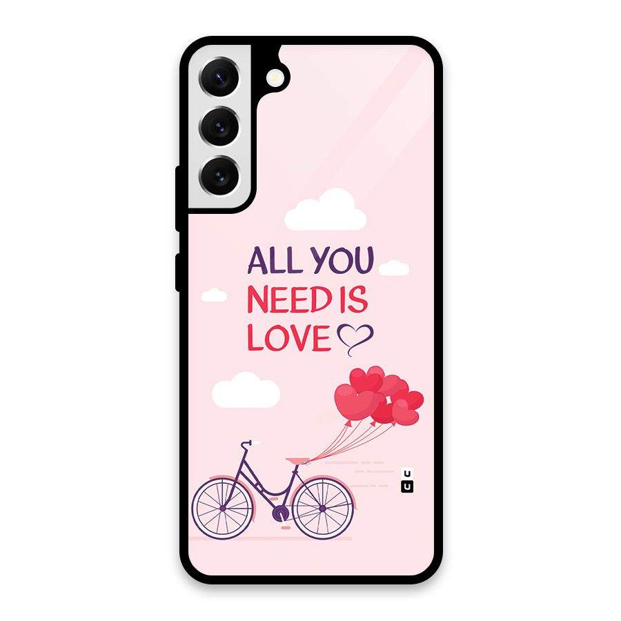 Cycle Of Love Glass Back Case for Galaxy S22 Plus 5G