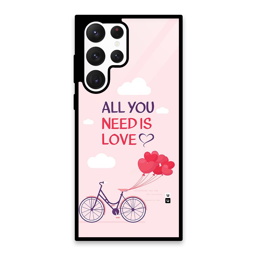 Cycle Of Love Glass Back Case for Galaxy S22 Ultra 5G