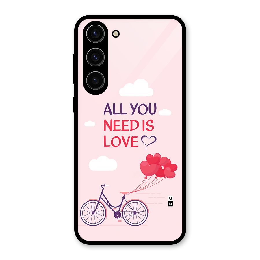 Cycle Of Love Glass Back Case for Galaxy S23 Plus