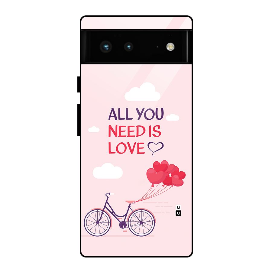 Cycle Of Love Glass Back Case for Google Pixel 6