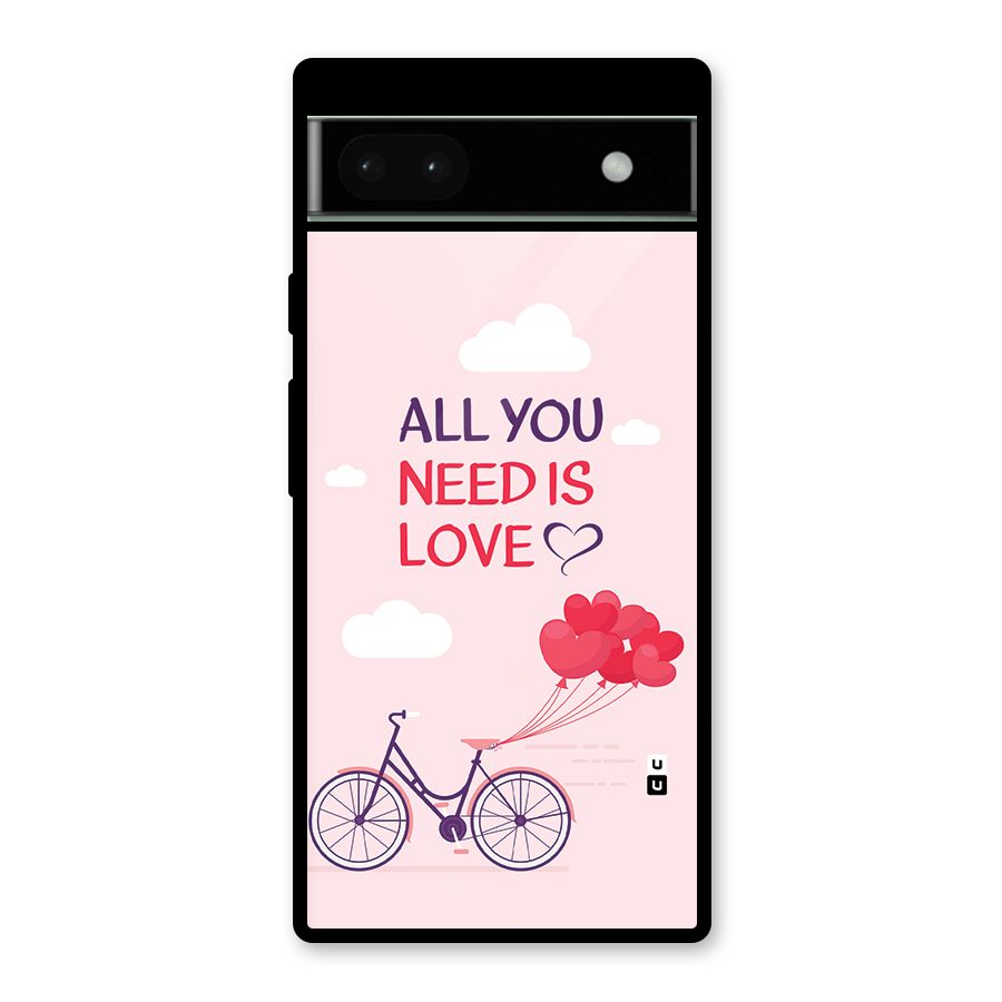 Cycle Of Love Glass Back Case for Google Pixel 6a