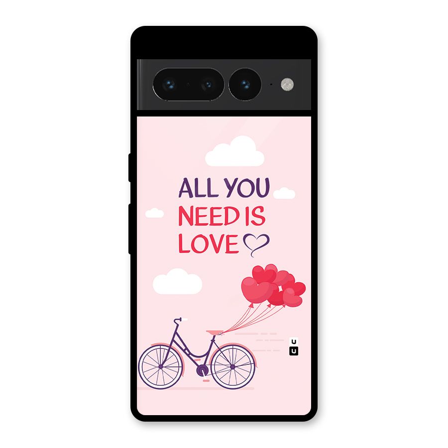Cycle Of Love Glass Back Case for Google Pixel 7 Pro