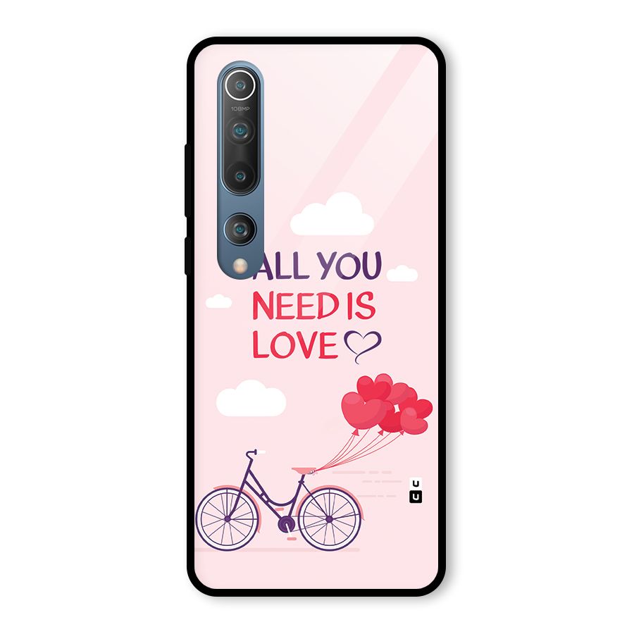 Cycle Of Love Glass Back Case for Mi 10